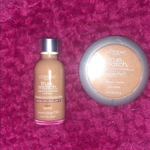 l’oréal true match foundation & powder